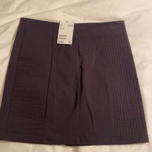NWT H&M skirt with silver zipper